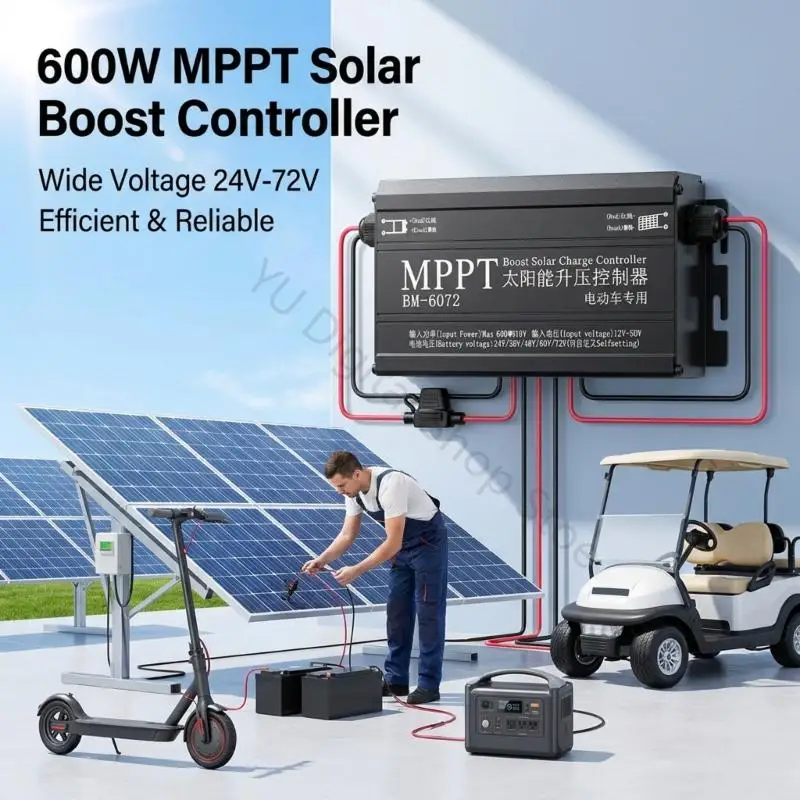 96BA MPPT Solarlademodul 600 W für Batterieladeregler für Elektrofahrzeuge – Detail 9