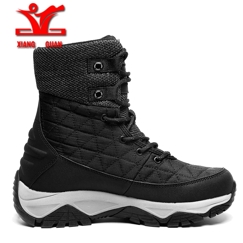 XGGO NEW Warm Snow Boots Women Hiking Shoes Winter Plush Lining Sneaker Men Climbing High Mountain Sport Shoes Tourism Boots