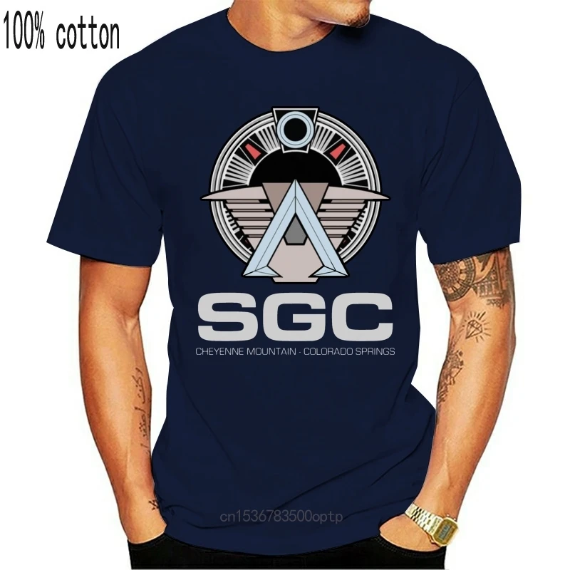 New Men T shirt Sgc Stargate Unofficial Star Gate Command funny t-shirt novelty tshirt women