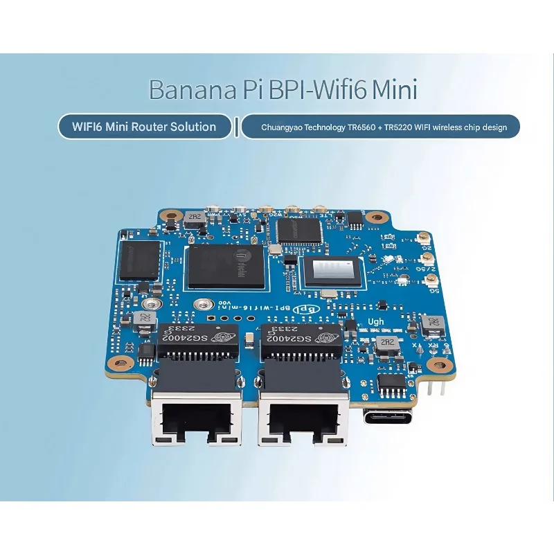 Banana Pi [BPI-WiFi6 Mini] Router Development Board Wireless Chip