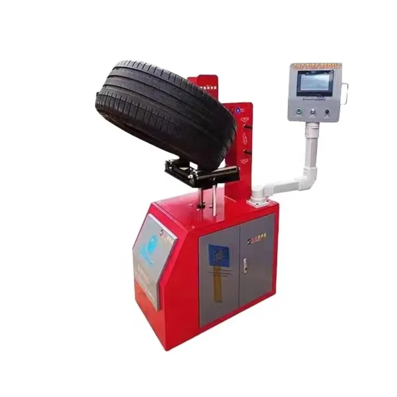 Electric Tool Electric Tube Tyre Repair Patch Machine/tire Vulcanizer For Truck Repairing Swing Arm