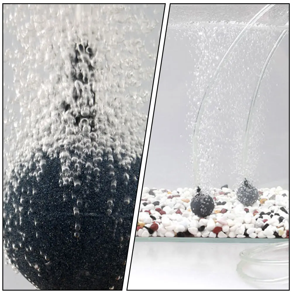 

20pcs Air Stone for Aquarium Fish Tank Bubble Diffuser Oxygenation Airstones Lightweight Compact Durable Uniform Small Bubbles