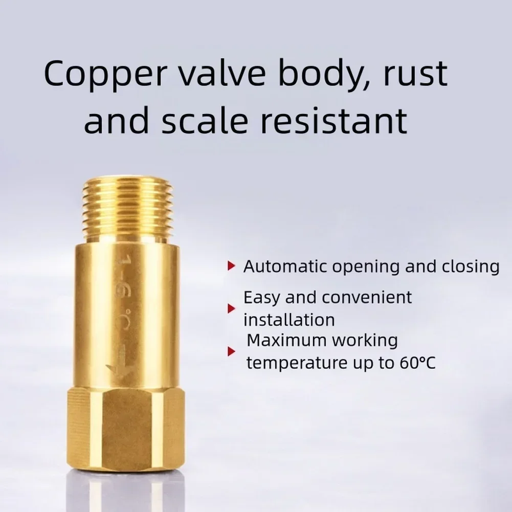 Heavy Duty Brass Anti Freeze Valve Outdoor Pipe Frost Protection Temperature Freeze-proof Valve Home Improvement Plumbing Valves