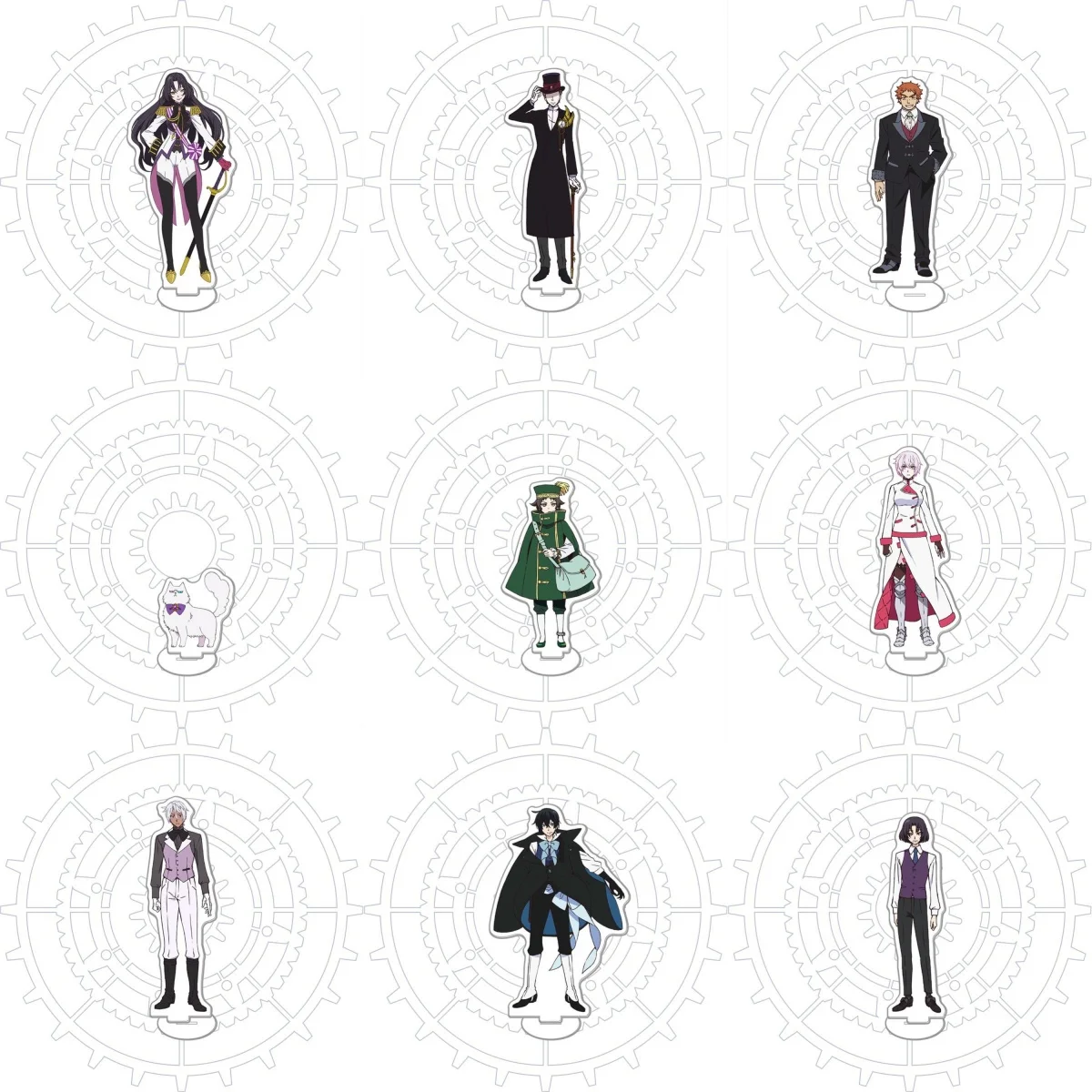 

15CM HOT Anime The Case Study of Vanitas Acrylic Cosplay Charm Characters Ornament Accessories Good Christmas Gifts