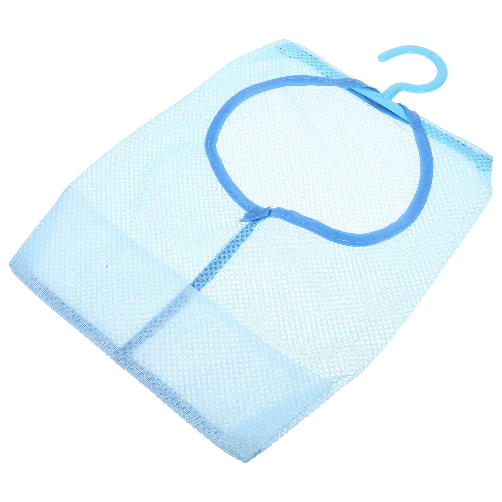

Multipurpose Mesh Clothespin Bag Blue Storage For Bathroom Kitchen Home Hanging Organizer Underwears Socks Dryer Rack