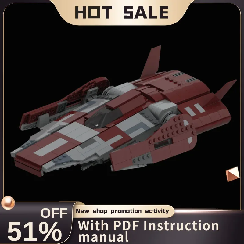 

New 754Pcs Famous Star Battle Movie Moc Solari Surveyor Vessel Airship Diy Creative Ideas Kids Toy Birthday Gift Custom Puzzle