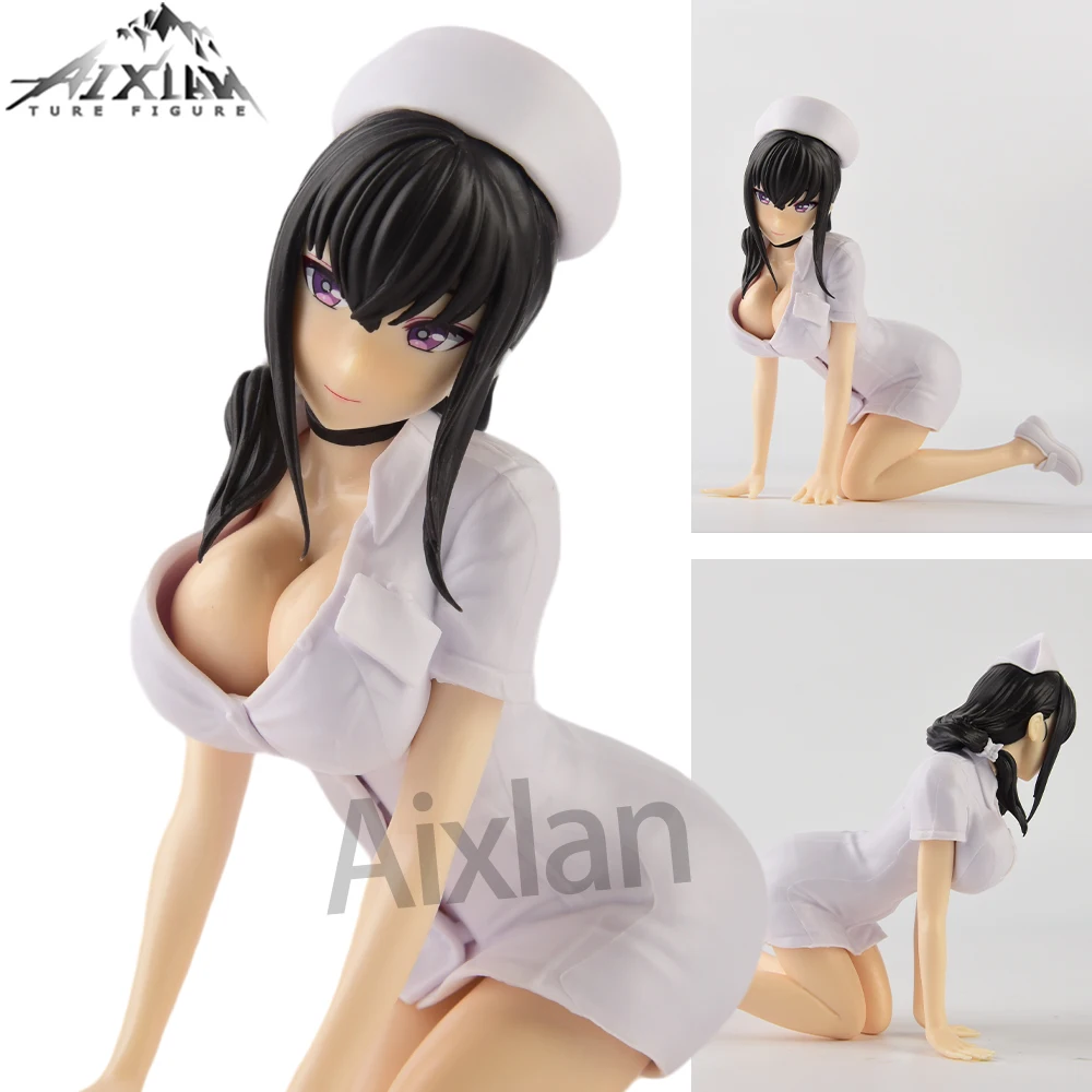 14CM Union Creative Anime Lechery Figure The Nurse Sexy Girl PVC Action Figure Collectible Model Toys Kid Gift