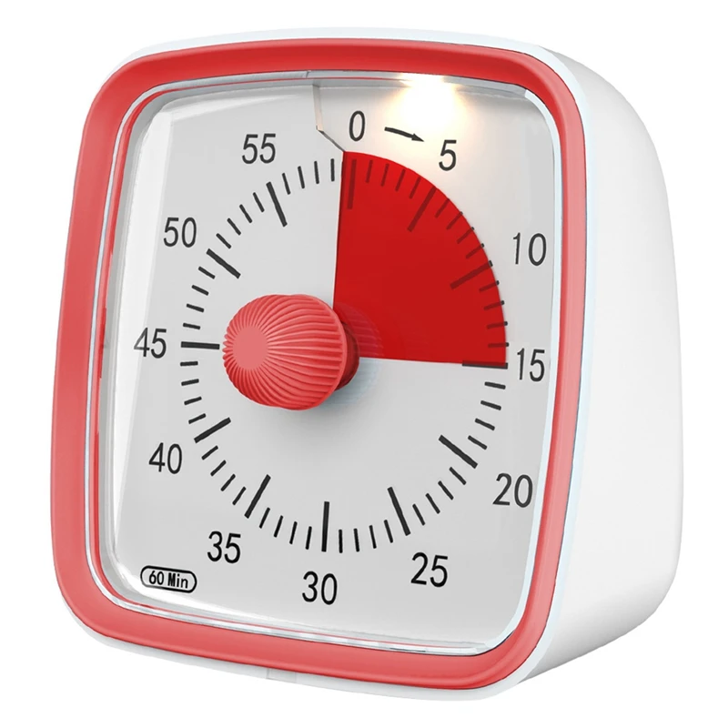 

60-Minute Timer, Classroom Classroom Timer, Countdown Timer For Kids And Adults, Time Management Tool For Teaching