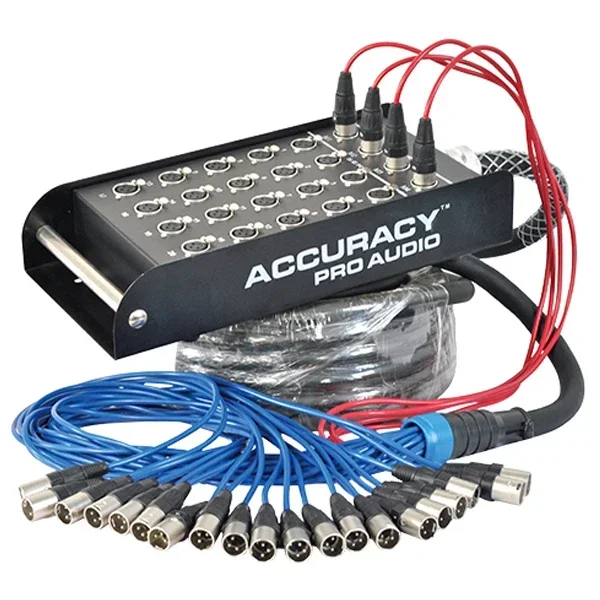 

Accuracy Pro Audio BS02Rb-1604X-30M 30 Meters 20 Channel XLR Audio Snake Cable