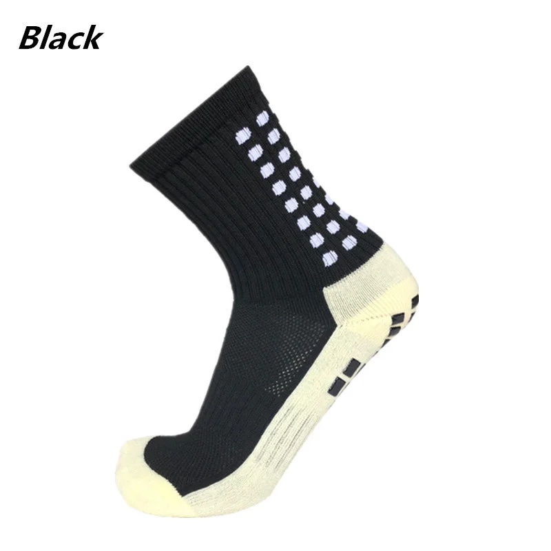 

Thick Men's 2023 Towel Black Mid-tube Socks Men's Sports Bottom Dispensing Non-slip Football Socks Basketball Socks Sports Stock