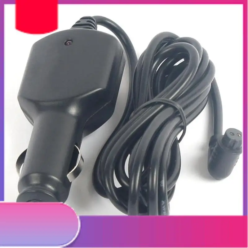 

1 PCS 12V/24V Car GPS Charger Power Adapter Cable Parts Accessories For Garmin GPS Rino 610 650 655T GPS Navigation Car Charger-