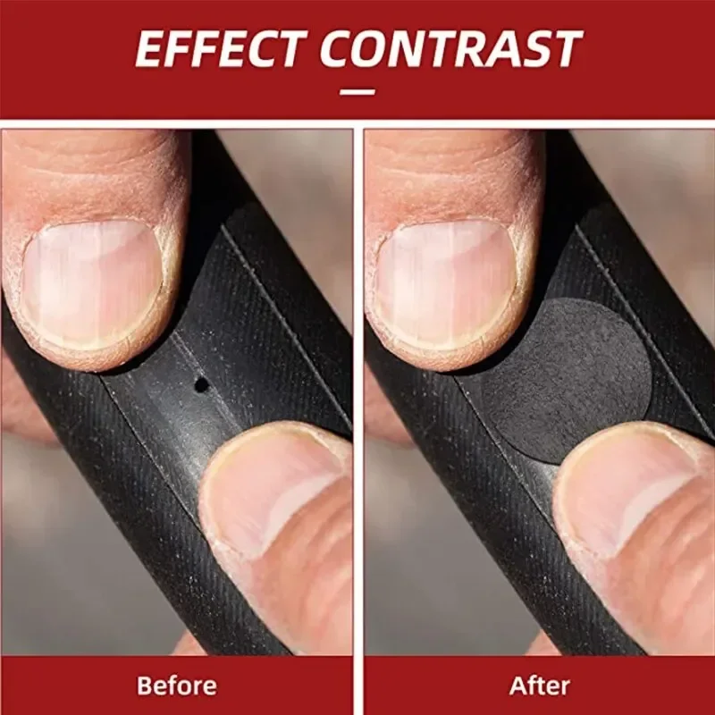 30/20/10PCS Bicycle Glue-free Tire Patches Tool Quick Repairing Tyre Protection Patch Adhesive Quick Drying Bike Accessories 30/ image 4