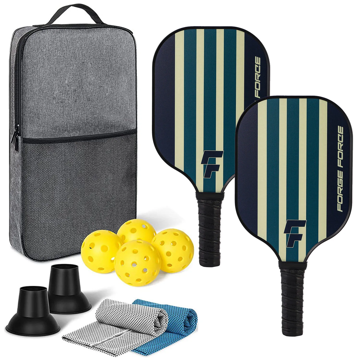 مجموعة مجاديف كرة البيسبول مكونة من قطعتين من مضارب كرة البيسبول الزجاجية المعتمدة من USAPA، مجموعة مضارب كرة البيسبول ذات سطح الاحتكاك للرجال والنساء