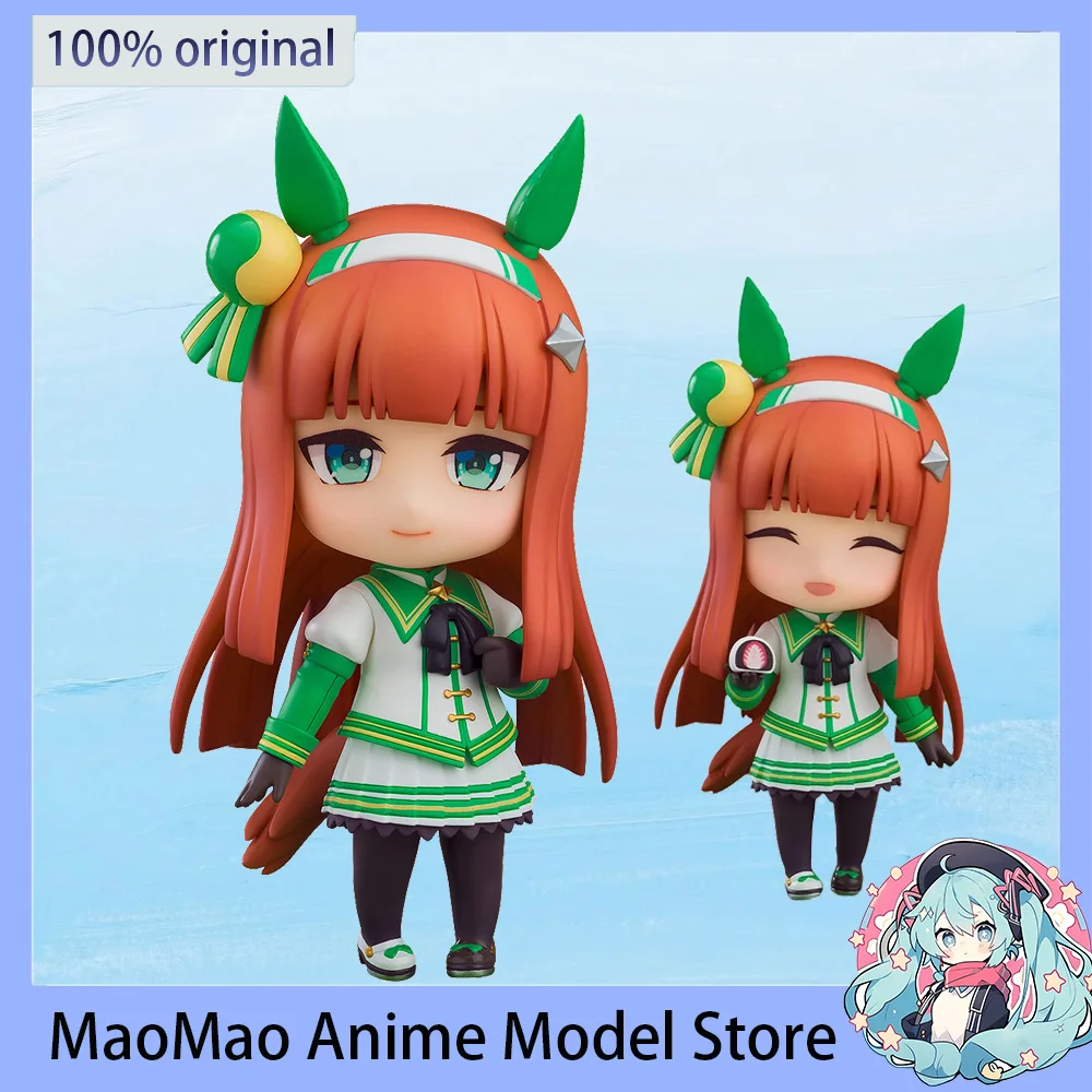 

В наличии Origina Umamusume: Pretty Derby Silence Suzuka GSC 2750, аниме-фигурка, Q-версия, Коллекционная модель, 10 см, подарок