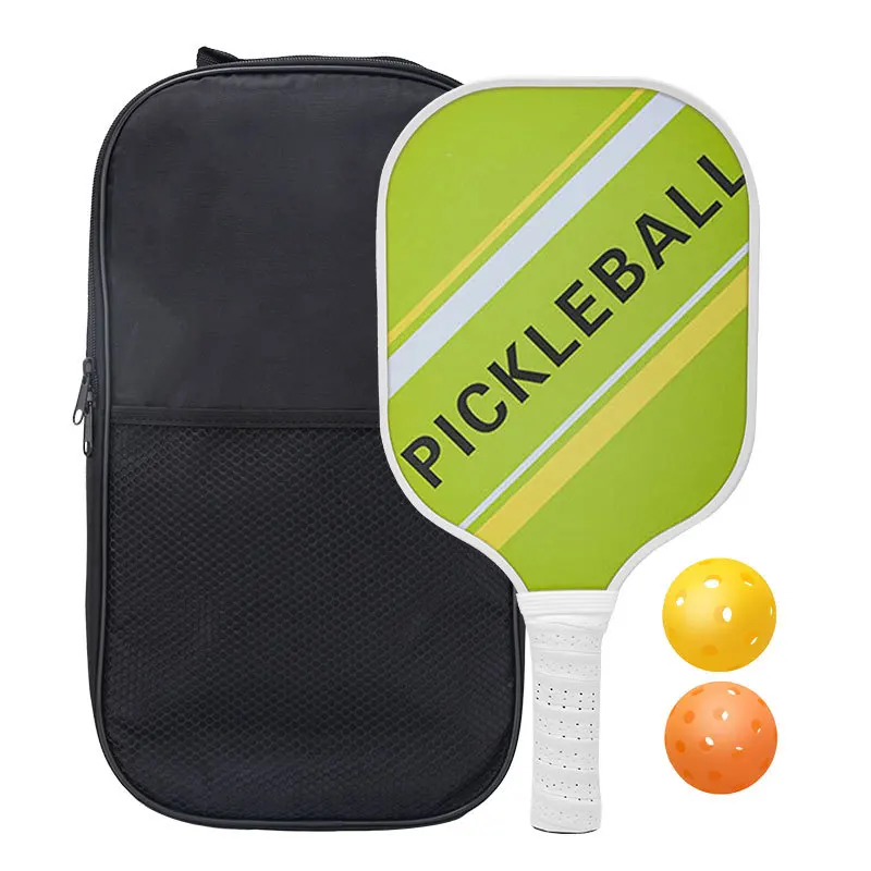 Remo de pickleball de cinco estrellas de fibra de carbono con tablero de panal