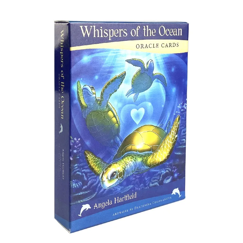 Whispers of The Ocean Oracle Cards High Quality Divination Board Game Party Games