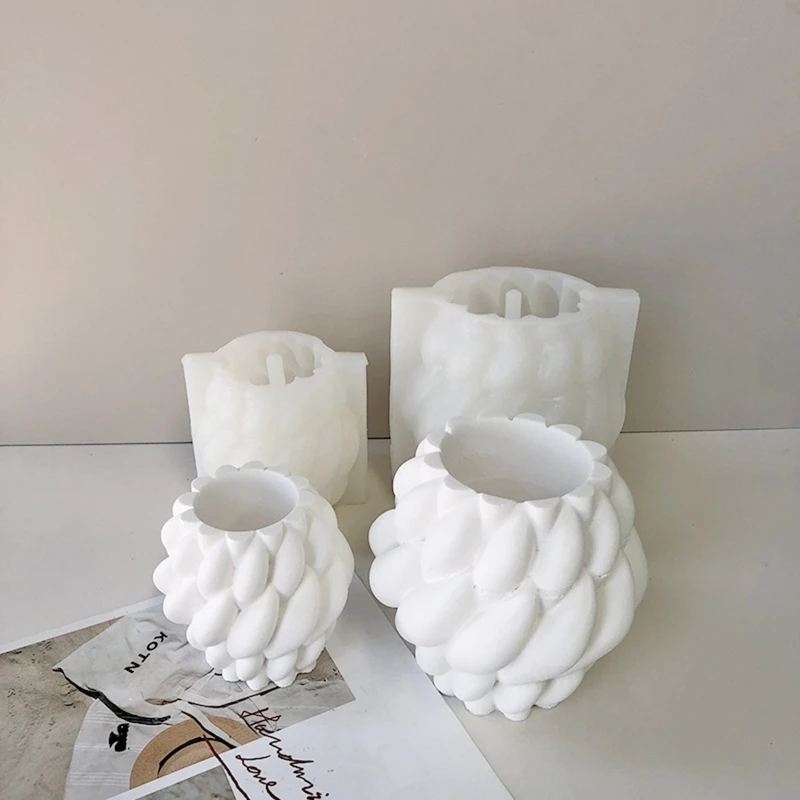 Succulents for Creative Flower Pot Silicone Mold Suitable for Diy Garden Flower
