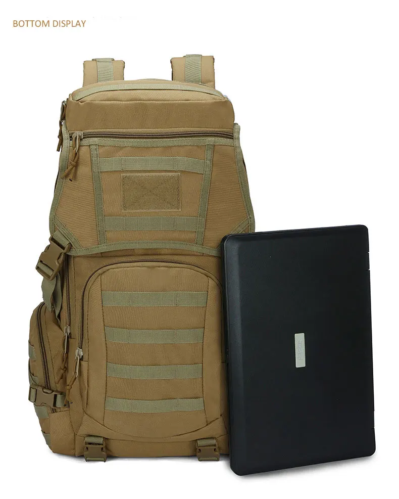Taktische Rucksack Überleben Tasche Jagd MOLLE Rucksack GYM Für Männer EDC Outdoor Reise Wandern Rucksack Camping Trekking Rucksack – Detail 13