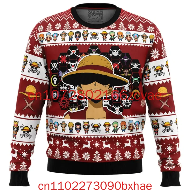 

Autumn and Winter New Men's Ugly Christmas Sweater 3D Printed One Piece Fashion Street Trend Men's and Women's Sweater