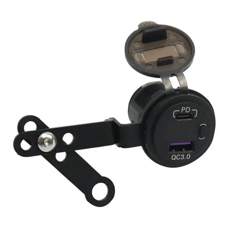 

Водонепроницаемые аксессуары A20K для мотоцикла 800MT: адаптер с двумя USB-портами для быстрой зарядки