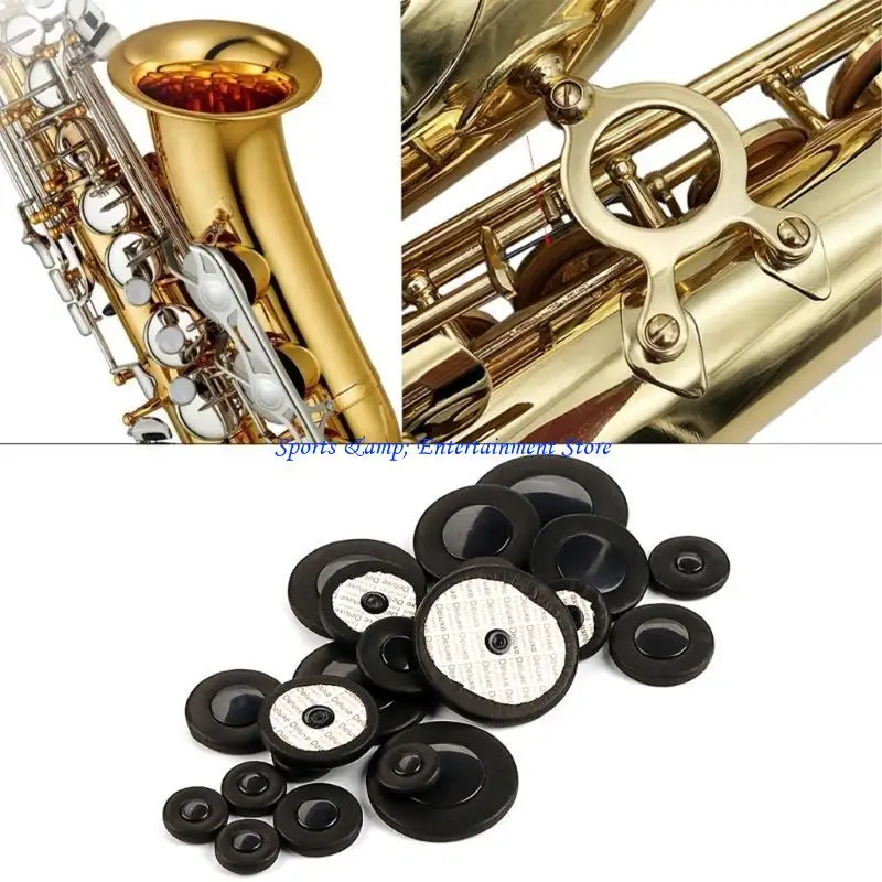 G7NF Tenores Altos Soprano Saxofón Saxofón Profesional Juego almohadillas, almohadillas cuero saxo