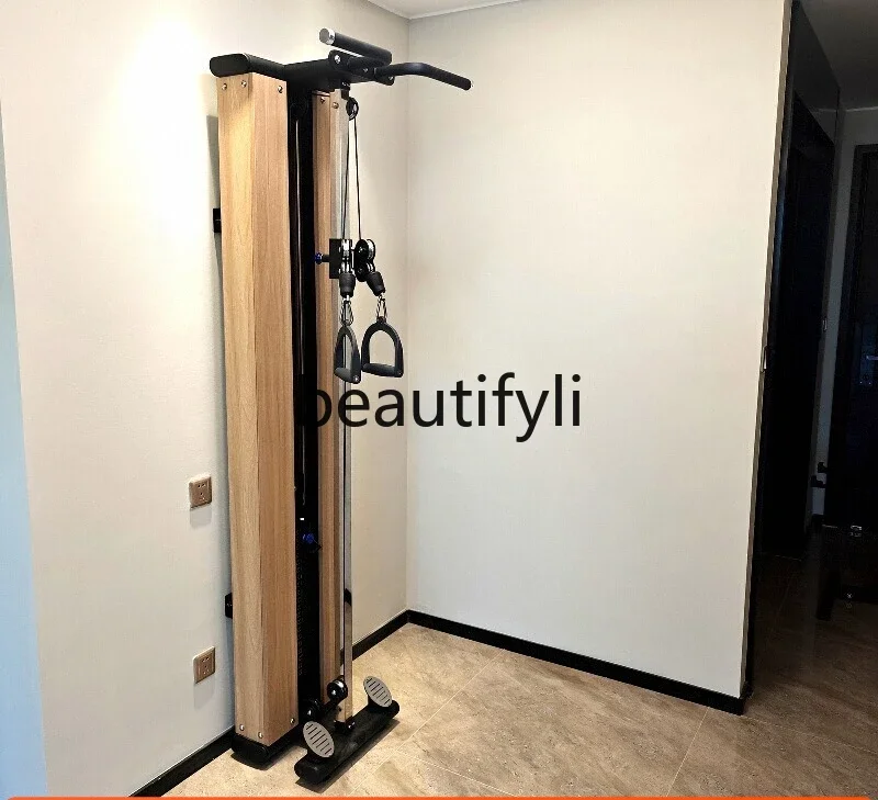 

Household, multi-functional unilateral, base wall-mounted fitness comprehensive training equipment