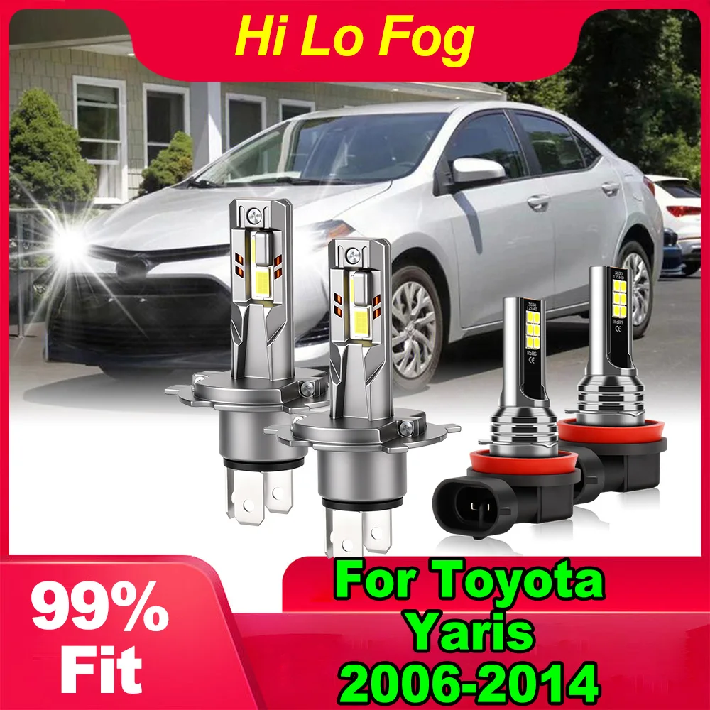 ampoules-de-phares-led-h4-pour-toyota-yaris-2006-2014-2012-2013-2014-faisceau-haut-bas-9003-super-lumineuses-6000k-blanc-h11-feux-antibrouillard-automatiques
