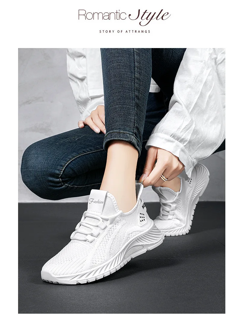 � Damenschuhe, Sommer 2025, lässige Turnschuhe, atmungsaktives Mesh, leicht, erschwinglich, kostenloser Versand ​ – Detail 5