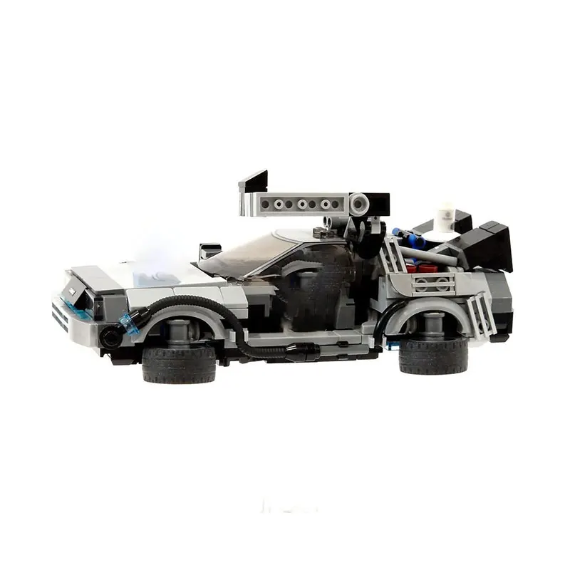 MOC-178608 Klocki Samochody Seria samochodów sportowych Samochód czasu DIY Model Kreatywny prezent Edukacyjne kreatywność Puzzle Xmas Toy 421PCS