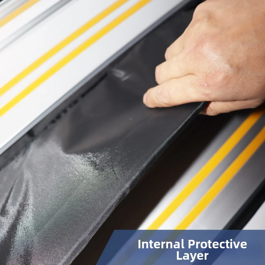 Professional Track Saw Tool Bag Compatible with Standard Rails 1.5m Length Reinforced Fabric and Padded Interior