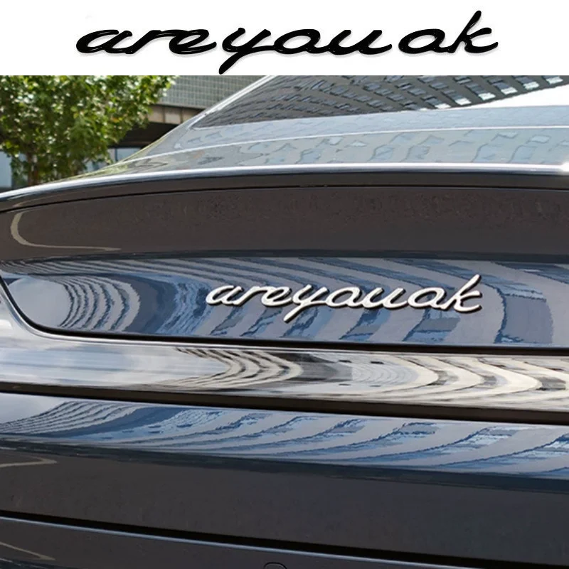 

Are you okay Universal Automotive Label LOGO MOTO Sticker Vehicle Modification Parts Car Body Waterproof Decal Personalized Film