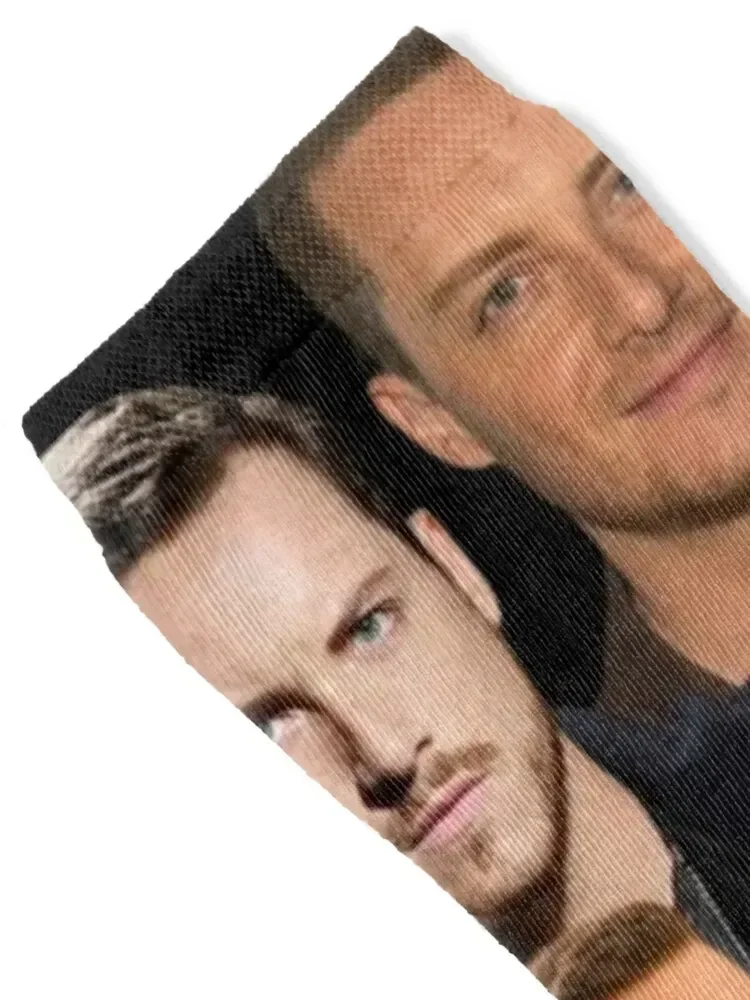 jesse lee soffer photo collage Socks custom sports short FASHION ankle Socks Man Women's