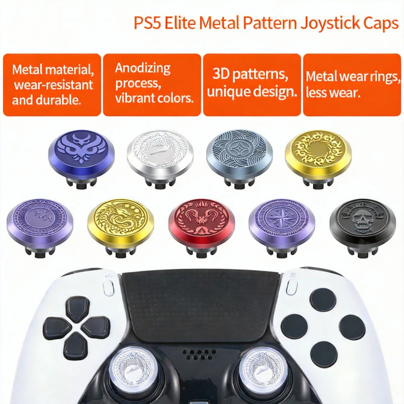 Metal Joystick Cap 2167FC for PS5 Edge Elite Controller, Ant