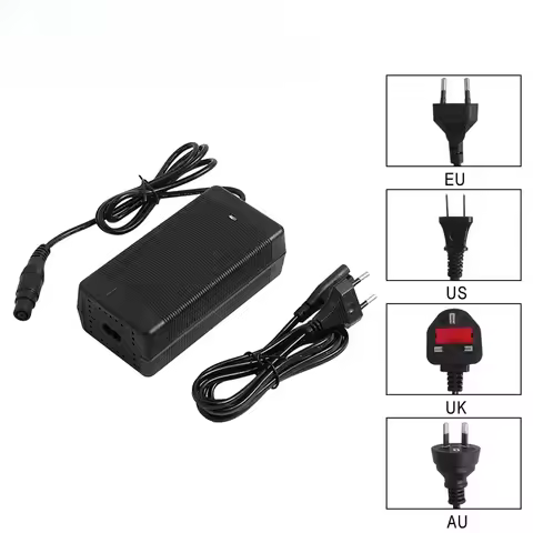 54.6V 2A Fast Charger for Segway Ninebot G3 F3 GT3 ZT3 for Xiaomi 4 Pro Plus/4 Pro Max E-Scooter Battery Power Adapter Parts
