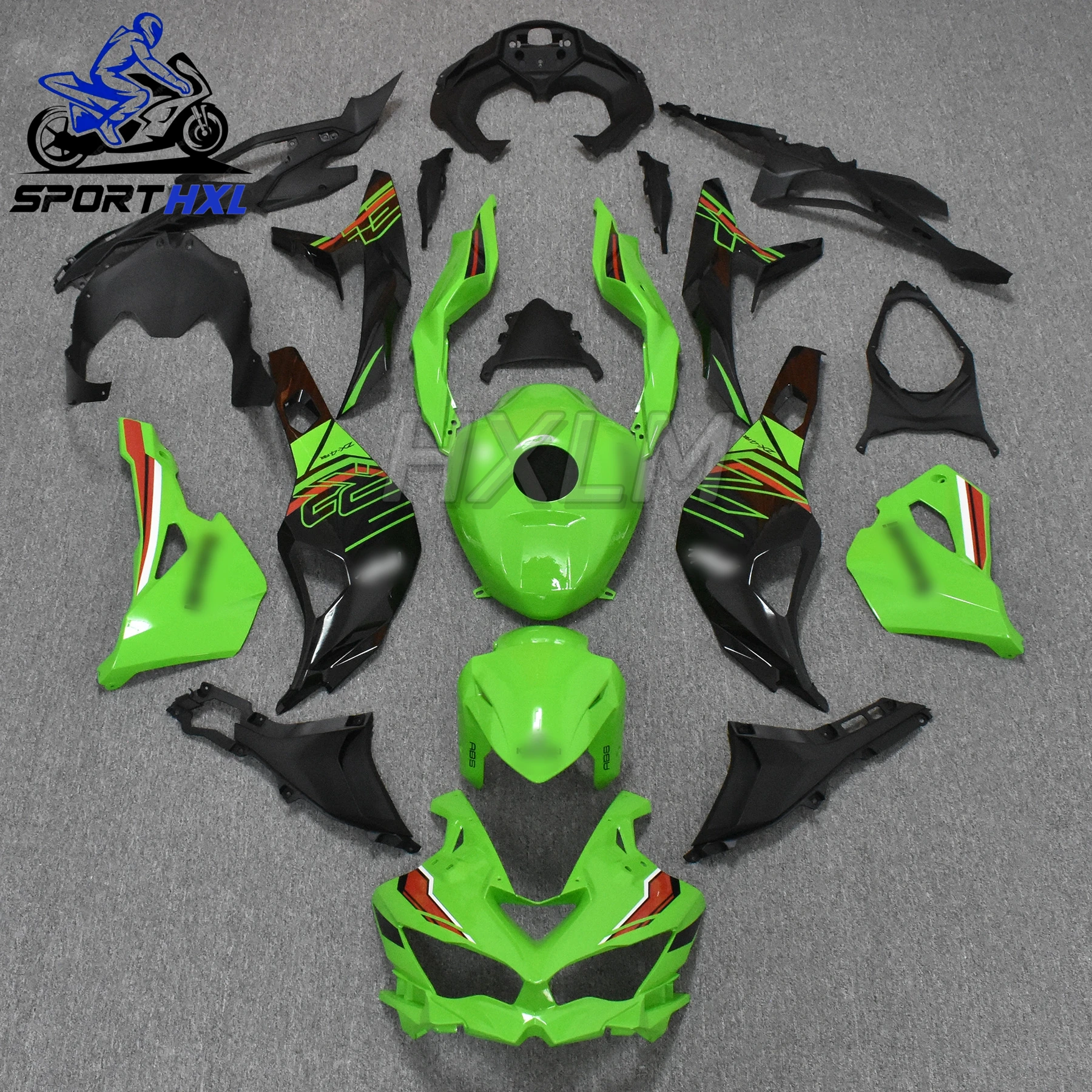 Carbon Fiber Chameleon Paint Full Vehicle Shell Fairing Kit ZX-4R Full Tank For Kawasaki Ninja ZX25R ZX4R ZX4RR 2019 2020 -2023