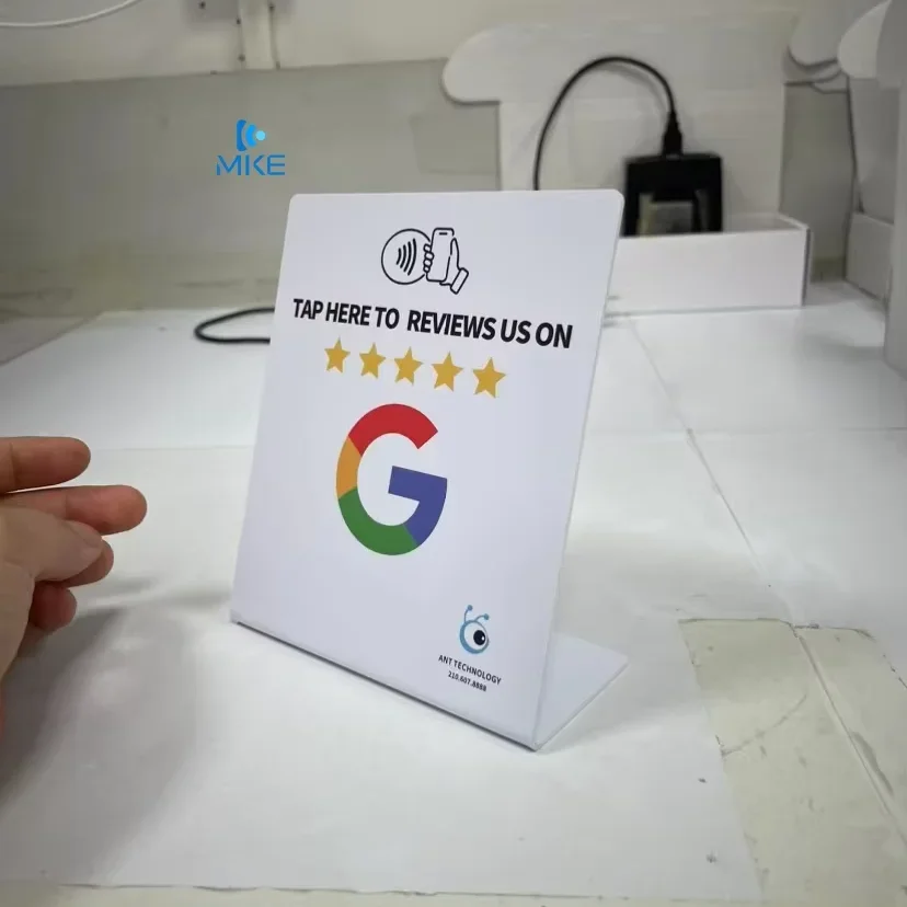 

Custom Social google Review Tap Pvc Card Nfc Card