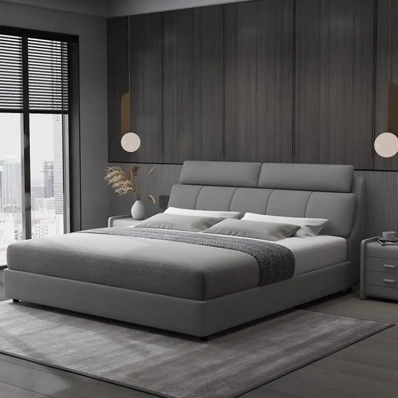 Restaints Adult Bed Highly Effective Decoration Wooden Storage 99 Cents Bed Bedrooms Modern Style Lit 2 Personnes Furniture Home