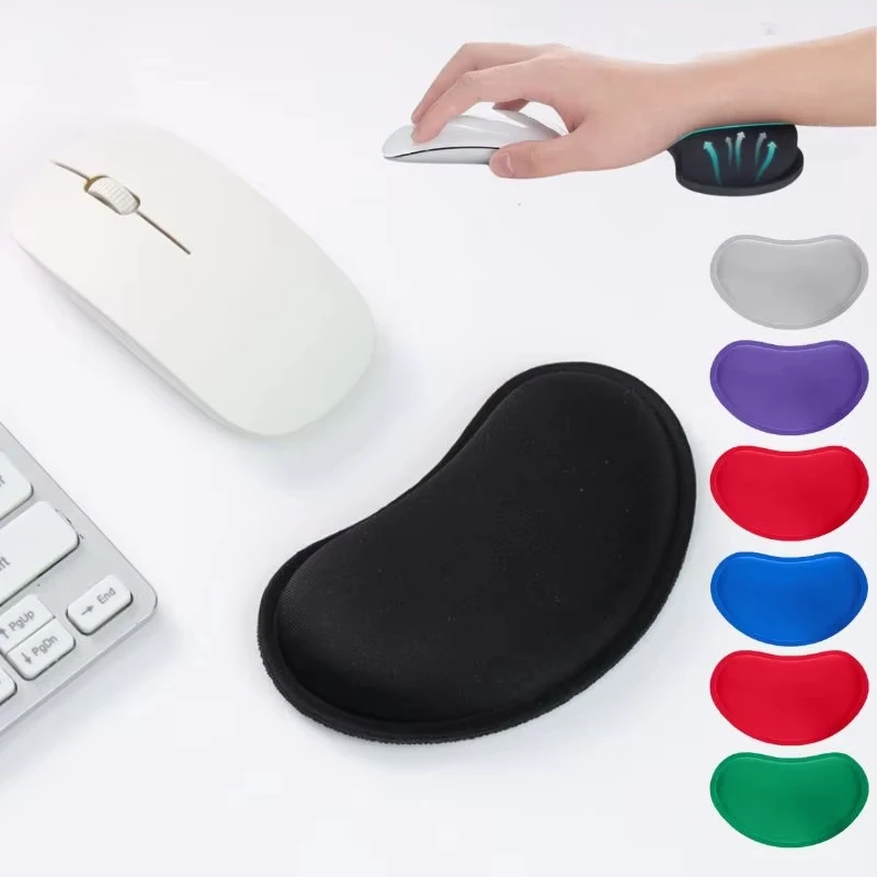 Wrist Rest Pad Keyboard Pad Ergonomic Support Pad Foldable Typing Keyboard Wrist Rest And Pad Set For Computer Laptop Office