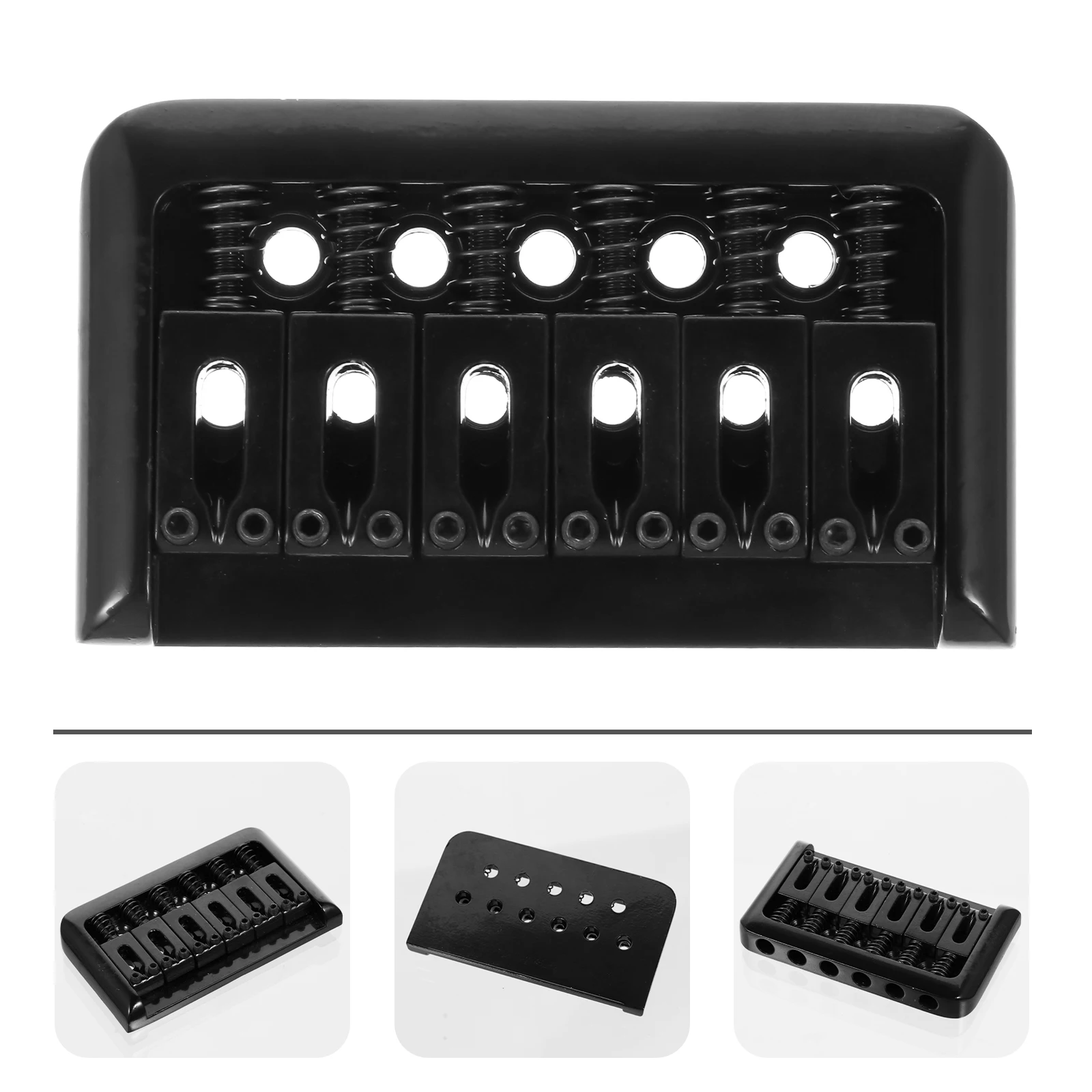 

Ponticello Accessories Guitar Bridge Screws Electric Parts System Alloy Bass Instrument Setup