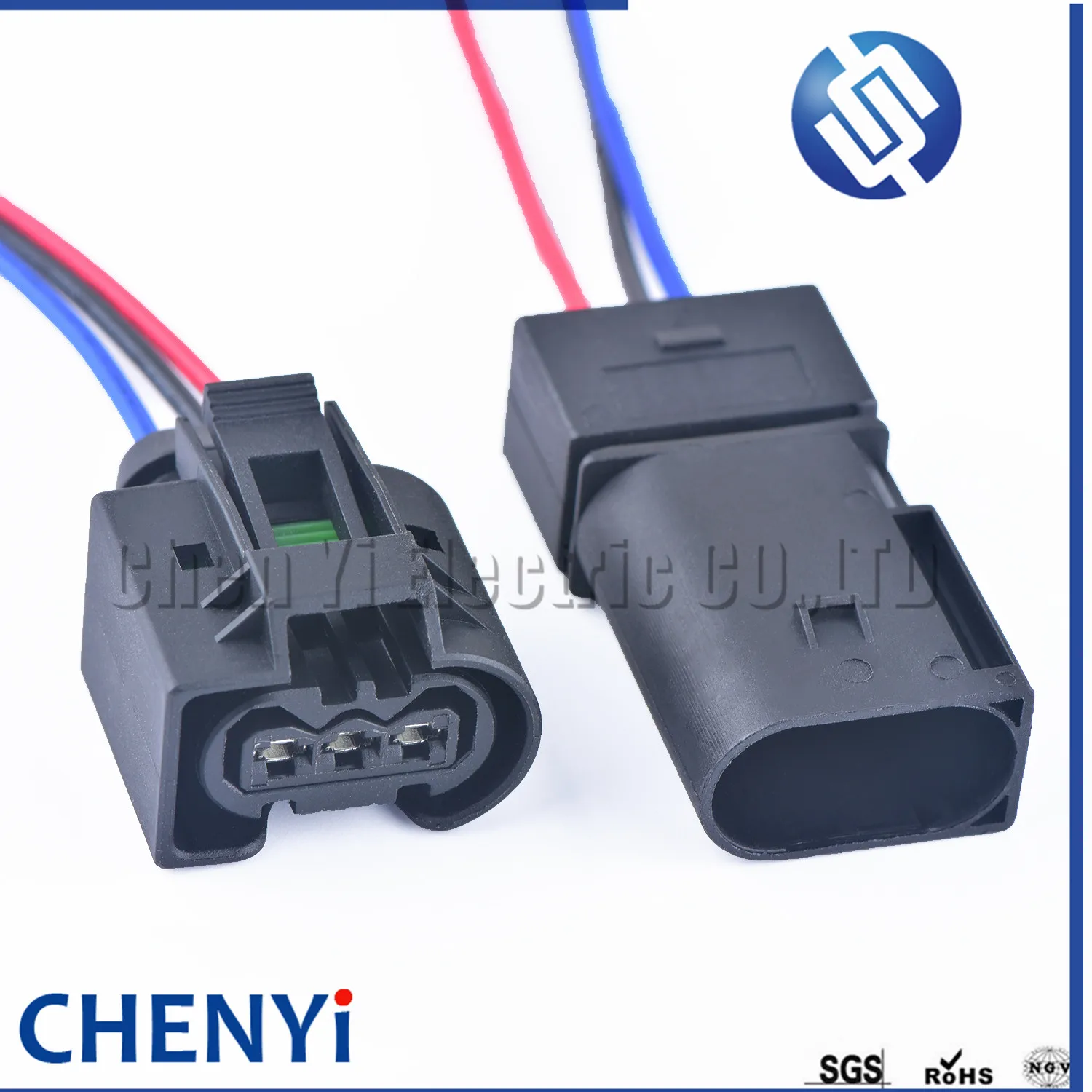 3 Pin Automotive Waterproof Connector high pressure oil pressure sensor ABS sensor connectors 09441311 1-968408-2