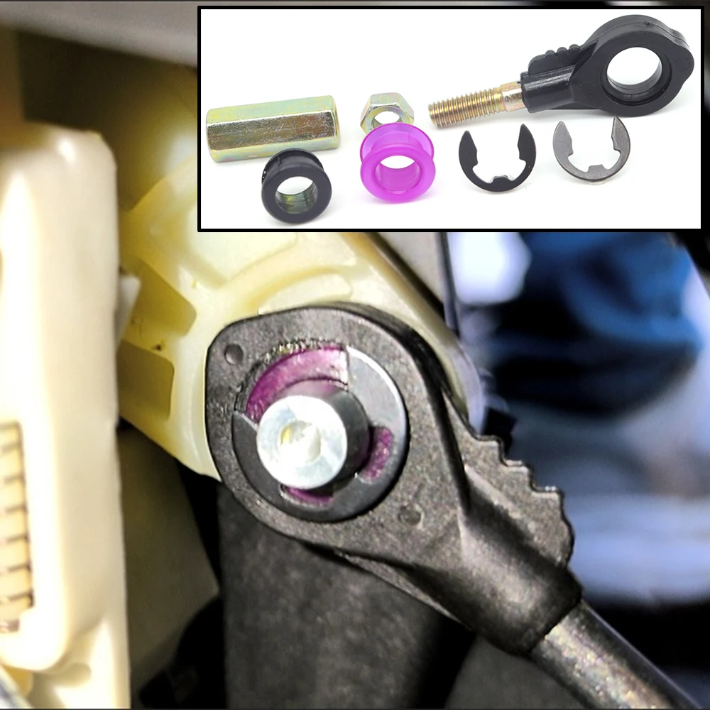 Gear Shift Cable Eyelet Linkage Control Bushing Shifter Lever End Repair For Elantra Accent Sonata Tucson Santa FE Kona Getz