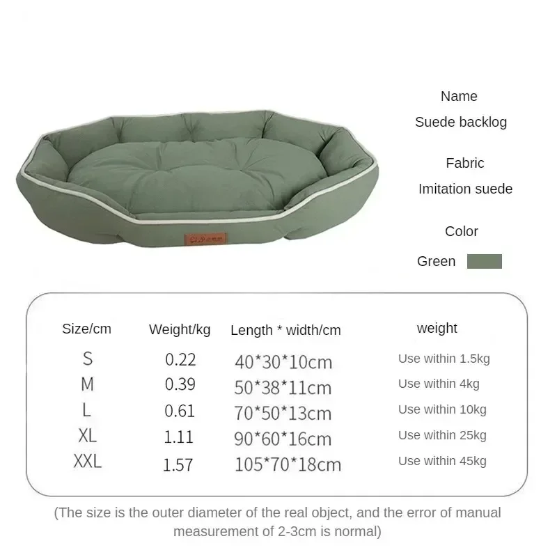 NONE Winter Hund Sofa Große Bett Haustiere Hunde Zubehör Kleine Rassen Zubehör Bettwäsche Heimtierbedarf Kissen Matte Schlechte Decke Kissen 5