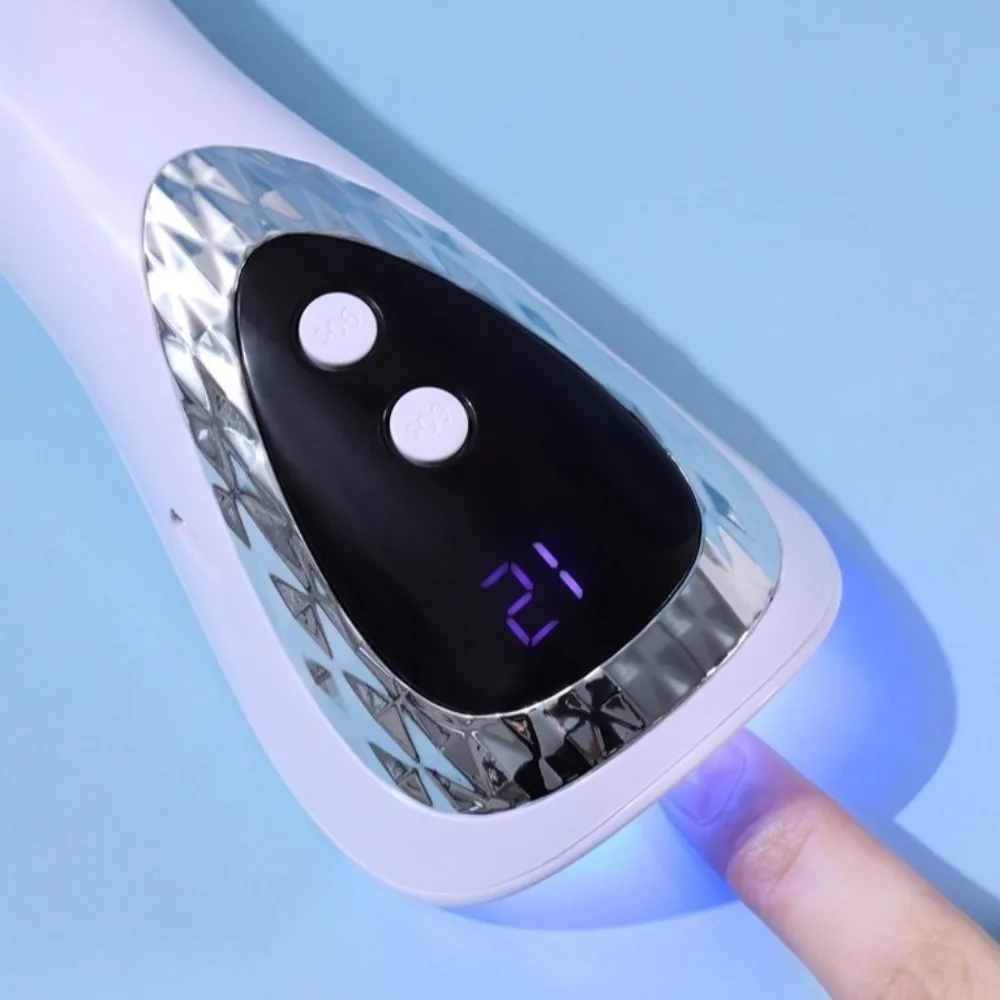 Handheld UV LED Nail Lamp Quick Drying Professional Nail Dryer Rechargeable Portable Gel Polish Dryer Lamp Manicure Accessories