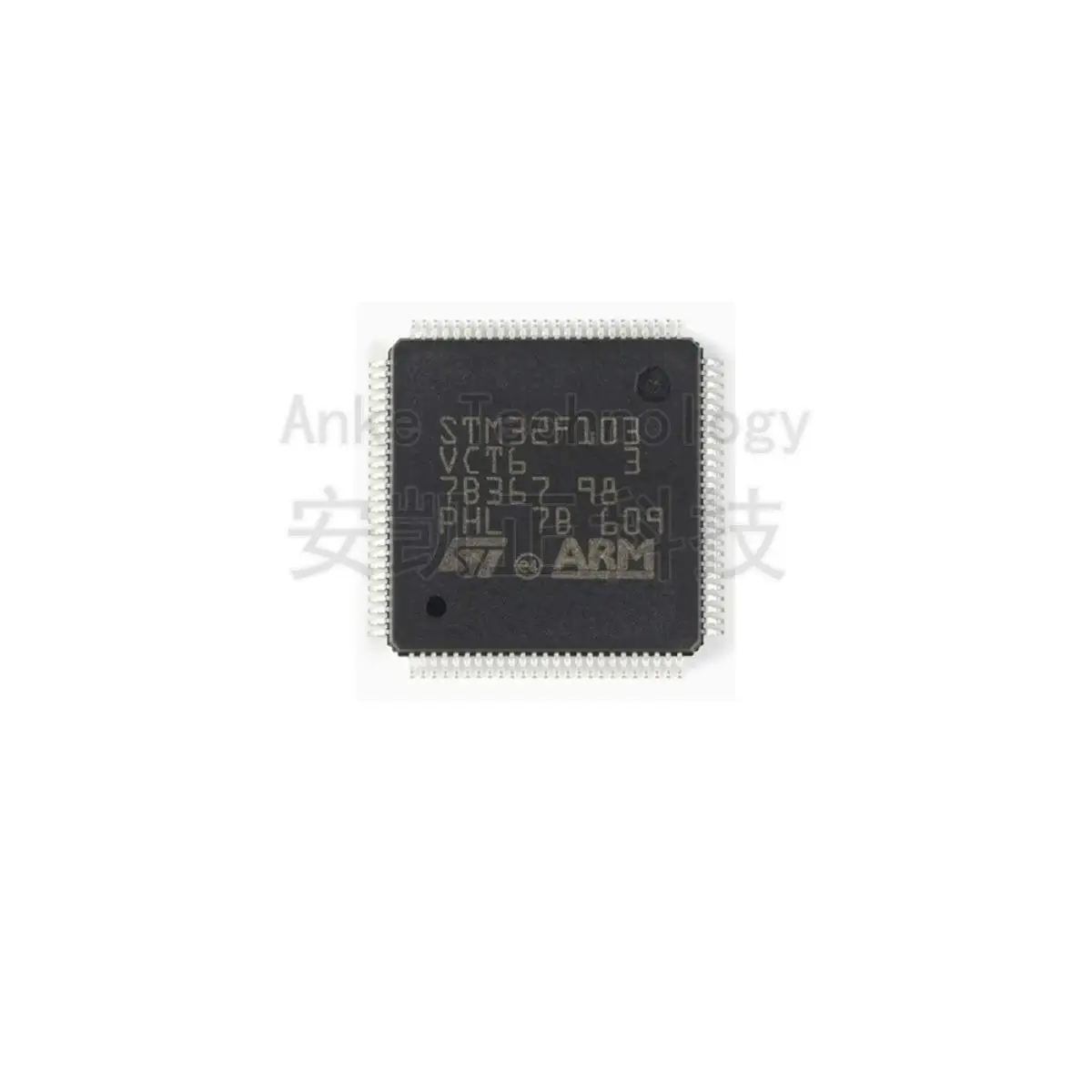 

Оригинальный STM32F103VCT6 LQFP-100 ARM Cortex-M3 32-битный микроконтроллер MCU 10 шт.