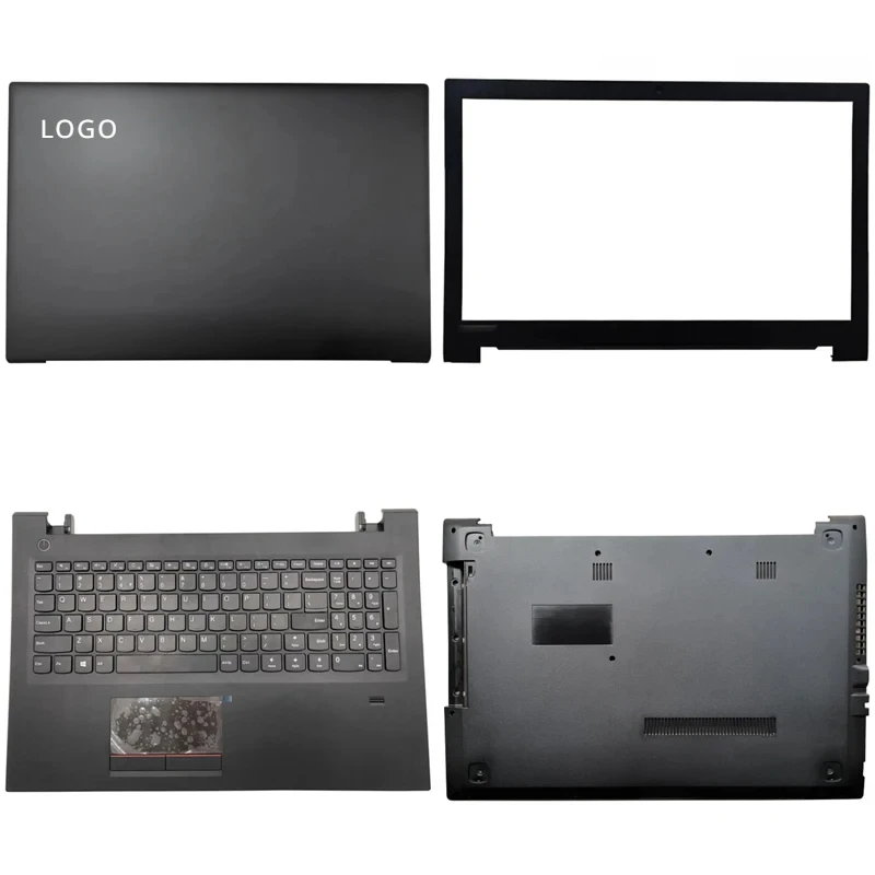 

NEW For Lenovo V510-15 IKB E52 E52-80 Laptop LCD Back Cover Front Bezel Upper Palmrest Bottom Base Case Keyboard Hinges