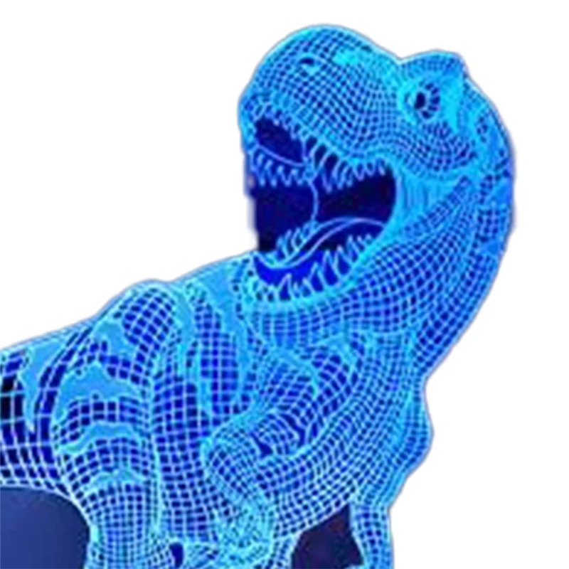 LICE-3D ไดโนเสาร์ Night Light LED ไดโนเสาร์ Light Domineering USB Desktop Night Light สีสัน USB ของขวัญ Light