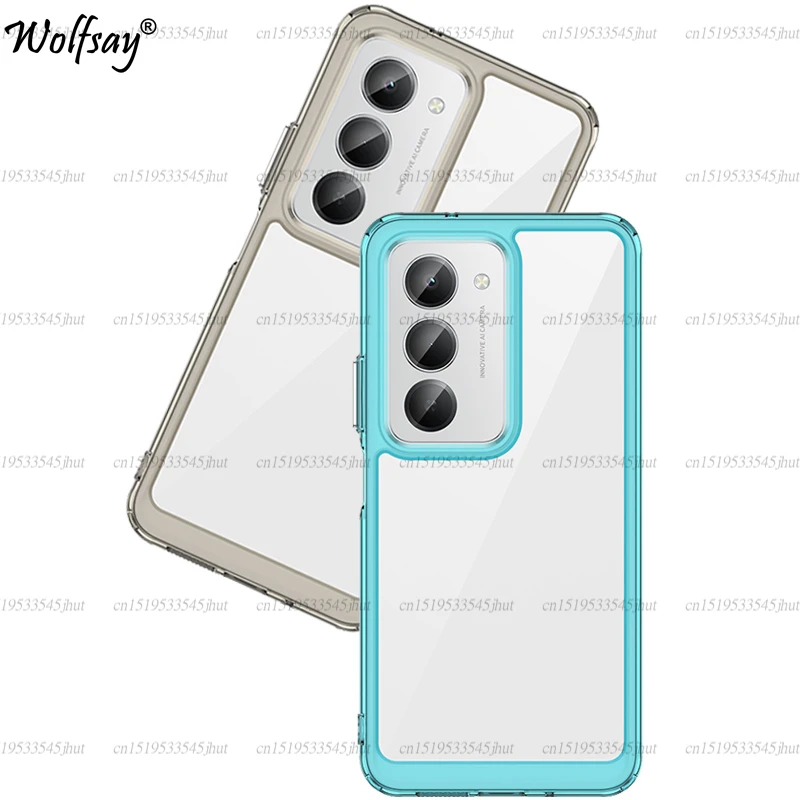 

Прозрачный чехол для Xiaomi Redmi 15, противоударный силиконовый чехол, цветная задняя крышка, чехол для Redmi 15, чехол для телефона Redmi 15