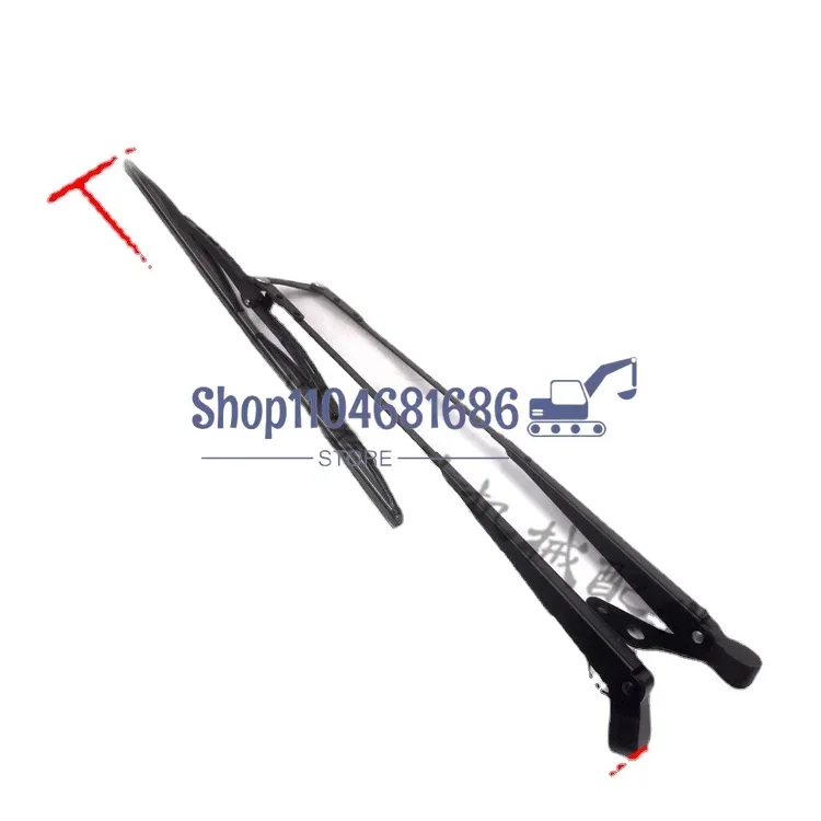 For Small Loader Forklift Truck Crane Excavator  Construction Truck 12V/24V Electric Motor Wiper Blade Bone Accessories