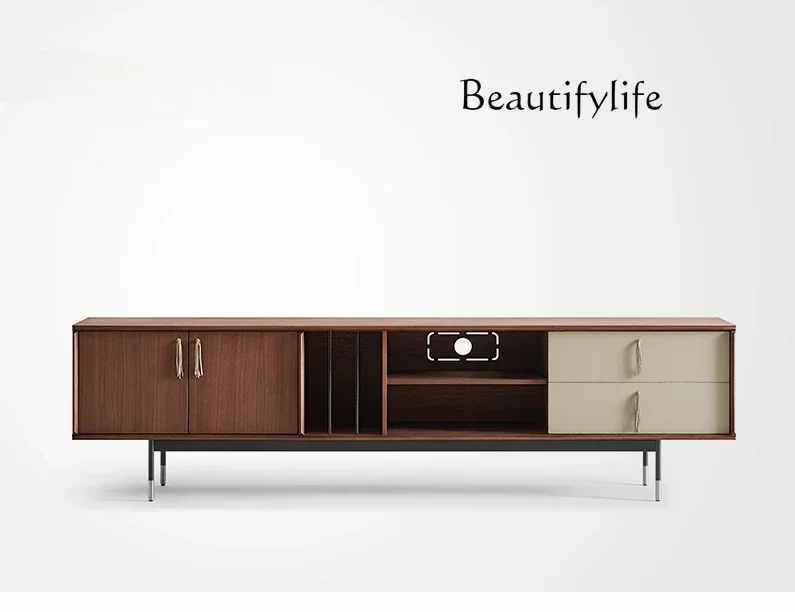 

Camilla Solid Wood TV Cabinet Italian Minimalist Cabinet Zpara casa e decoração