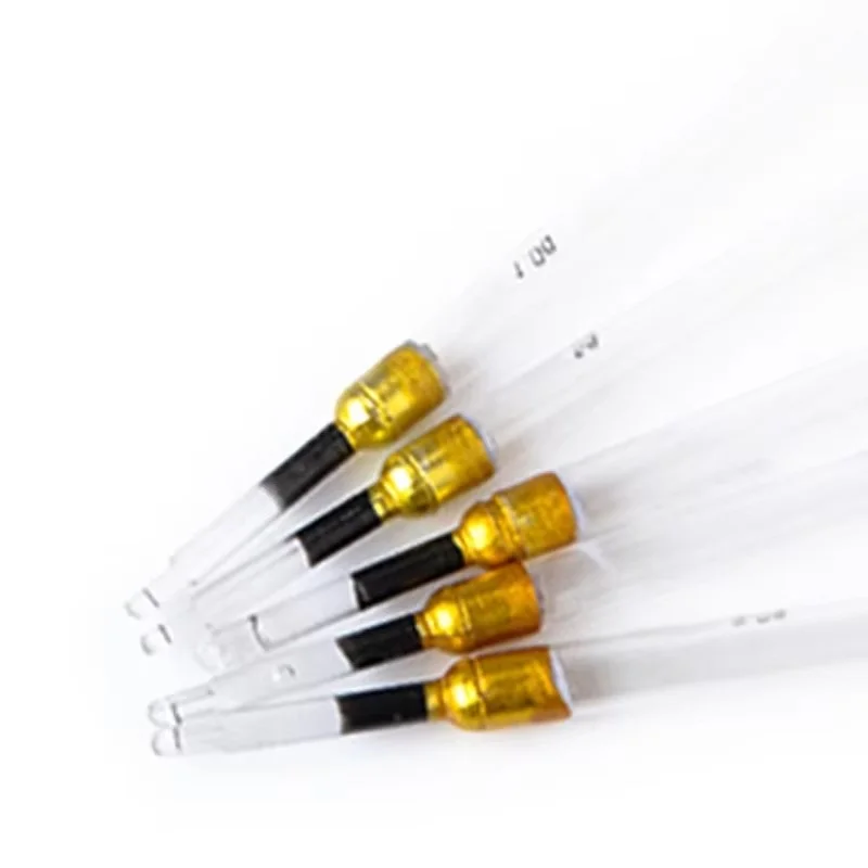 FTK 10pcs/lot 1g/1.5g/2g/2.5g/3g Plastic Fishing Float Tube Carp Fishing Accessary Fishing Tackle Mixed Sizes